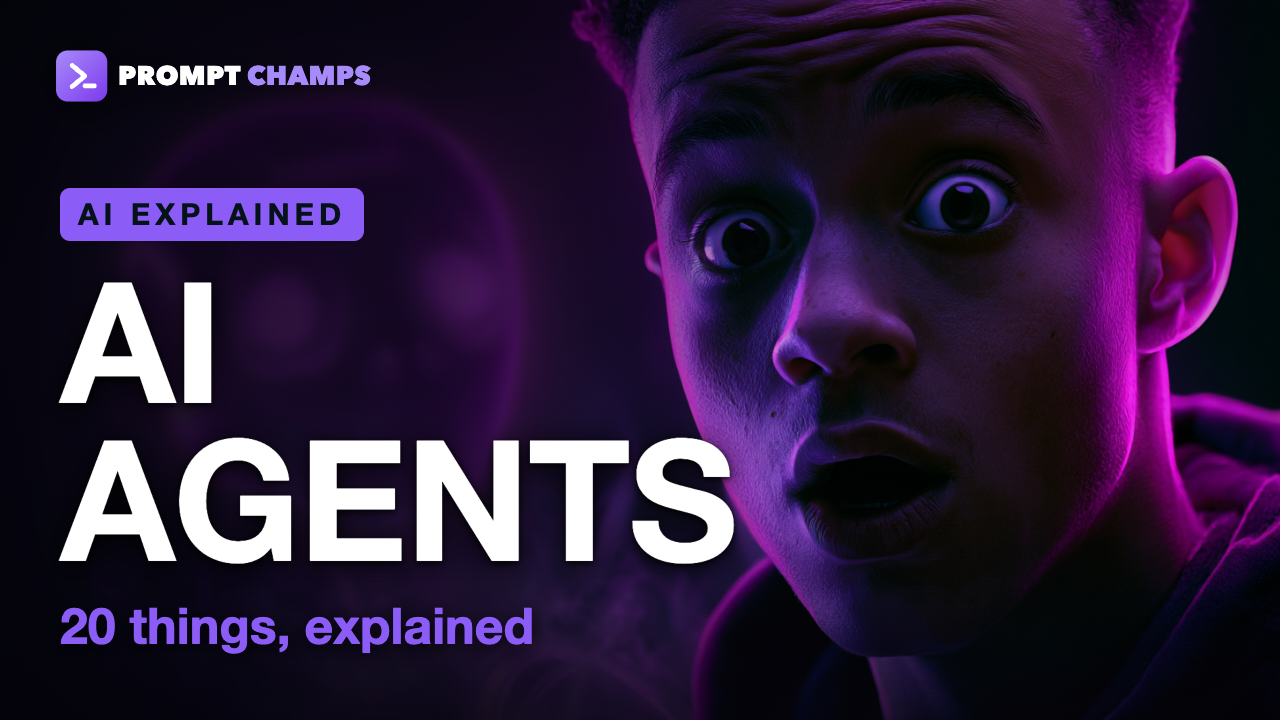 AI Agents Explained: 20 Things (Beginner to Pro)