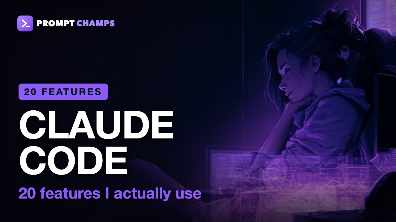 20 Claude Code Features I Actually Use (Beginner to Pro)