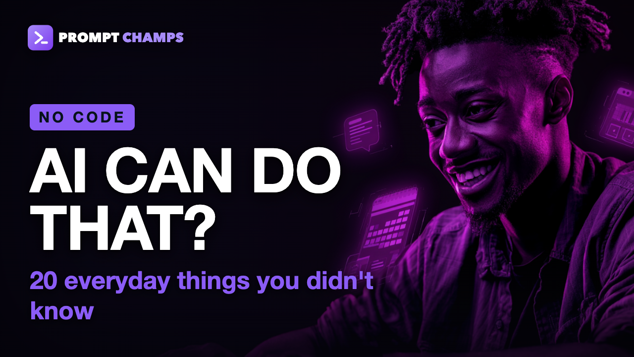 20 Everyday Things You Didn’t Know AI Could Do